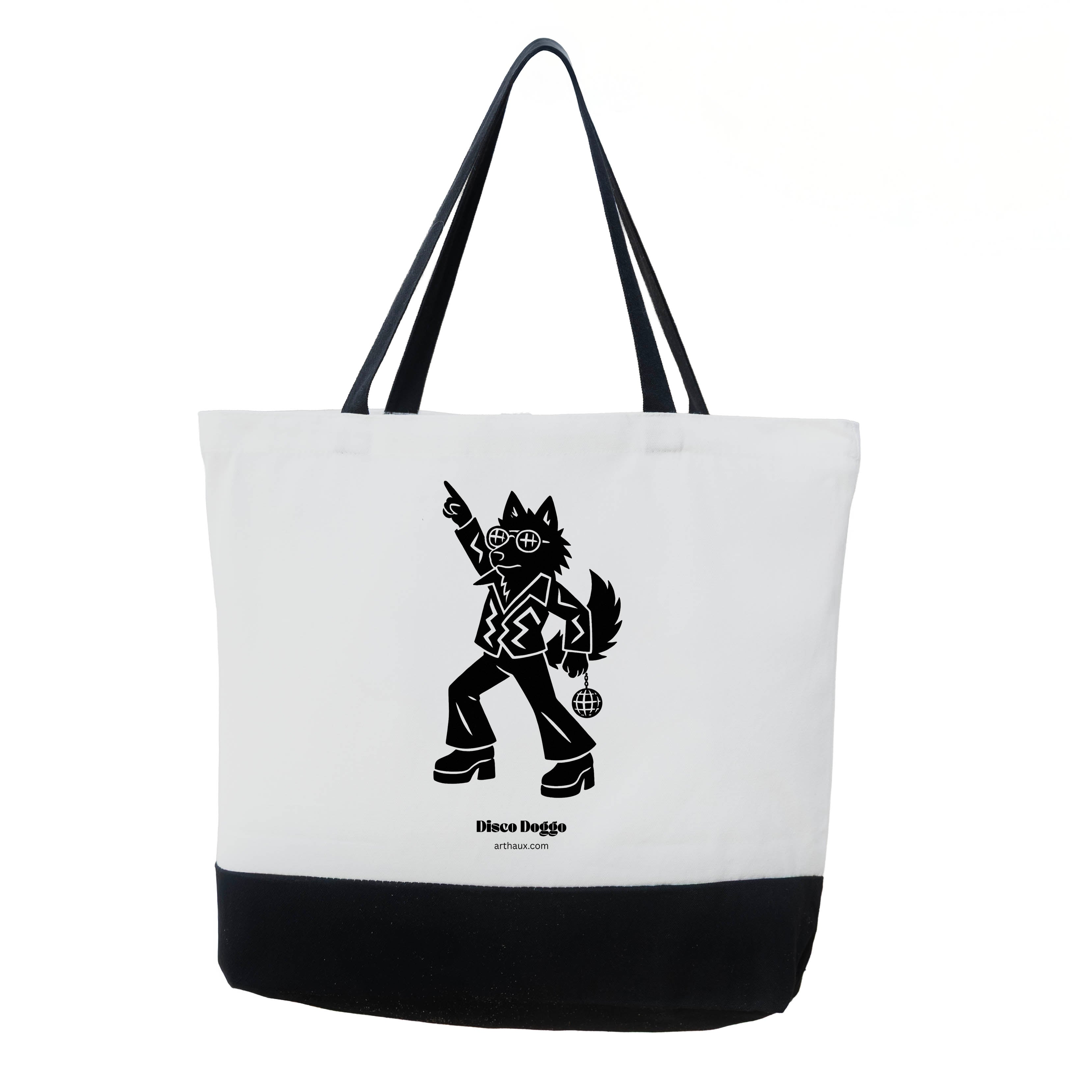 Schipperke 70's Disco Doggo Bag image 0